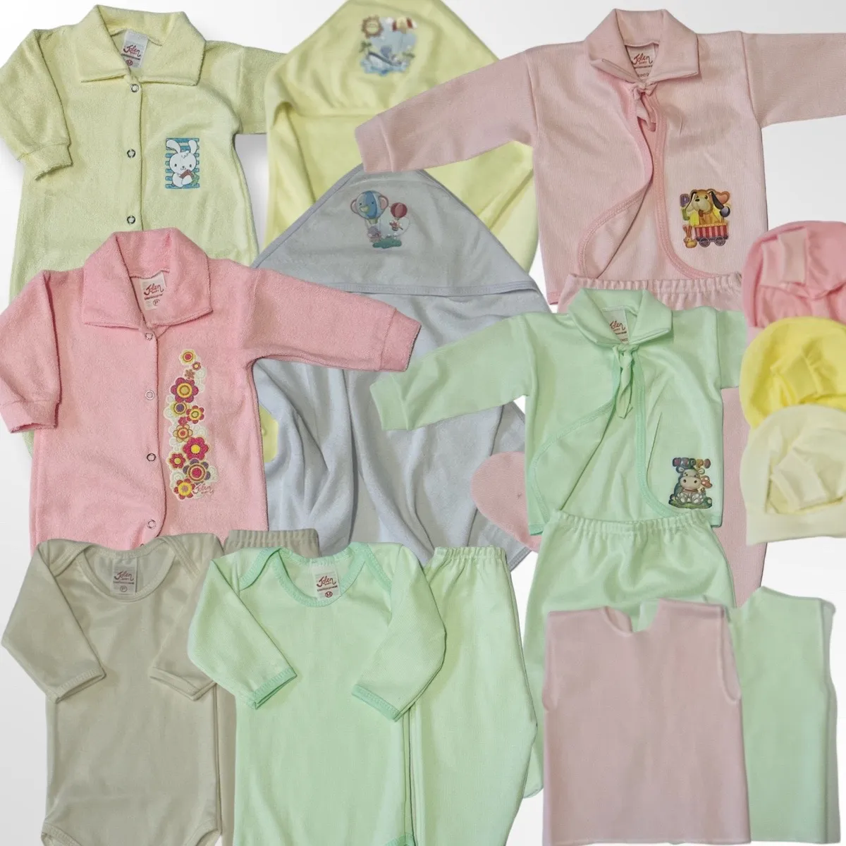 Kit Enxoval Completo Bebê Atacado Kit 20 Peças Envio Imediato